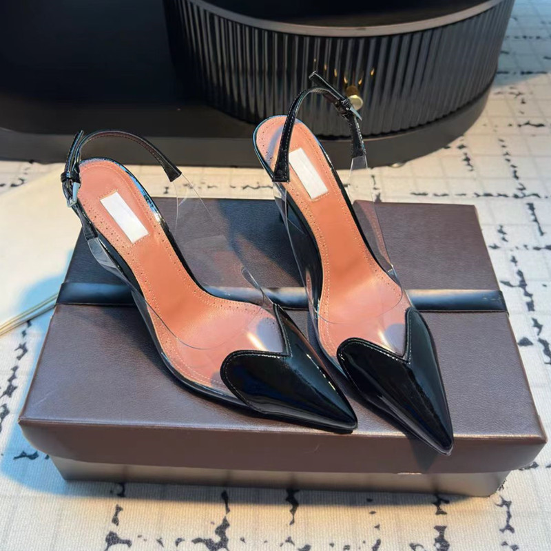 Women Shoes Branded - Designer Brand Original Heart-shaped Pointed Sandals