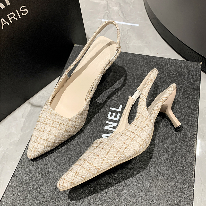 Women Shoes Branded - Brand Designer Slingbacks High Heels Pumps