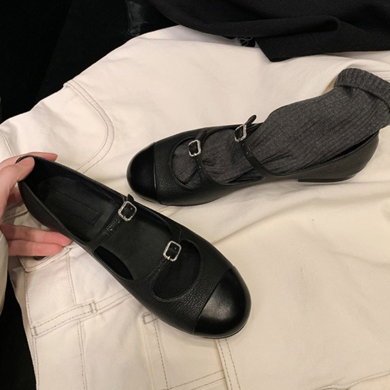 Elegant Mary Jane Shoes Women  - Women Shoes Branded บทวิจารณ์และราคา
