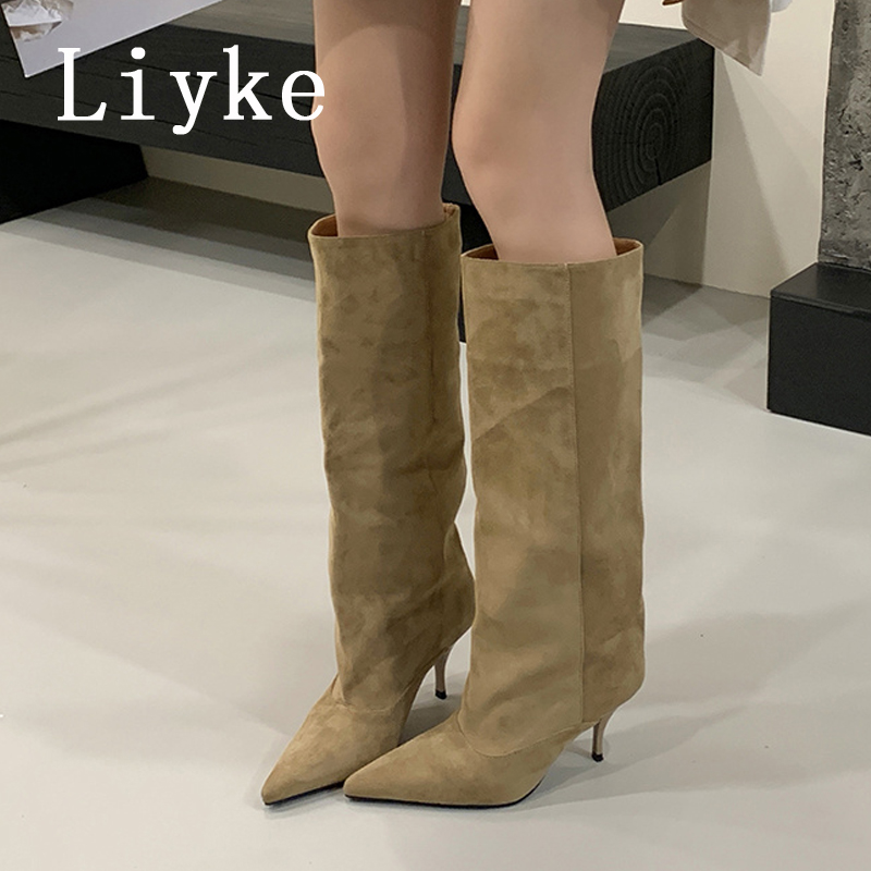 Liyke Autumn Winter Thin Kitte - Women'S Shoes Size 40 In Us บทวิจารณ์และราคา