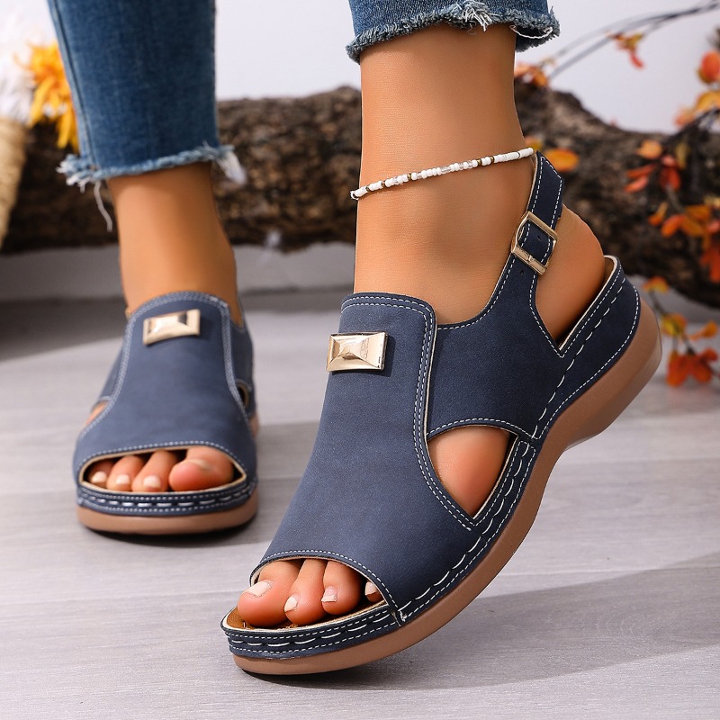 Women Plus Size Wide Fit Wedge - Women'S Shoes For Bunions บทวิจารณ์และราคา