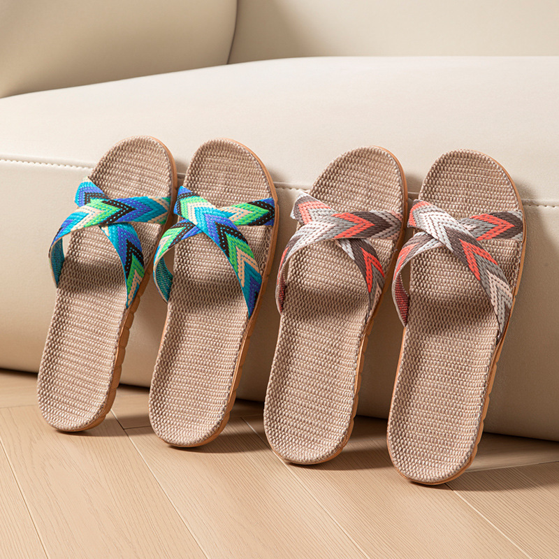 Hemp Women's Slippers Home Sum - Mule Slip On บทวิจารณ์และราคา