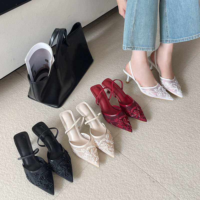 2026 Elegant Slingback Sandals - Women Shoes Branded บทวิจารณ์และราคา