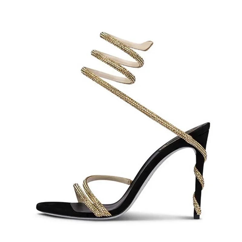 Eilyken Fashion Crystal Stilet - Ankle Strap Heels บทวิจารณ์และราคา