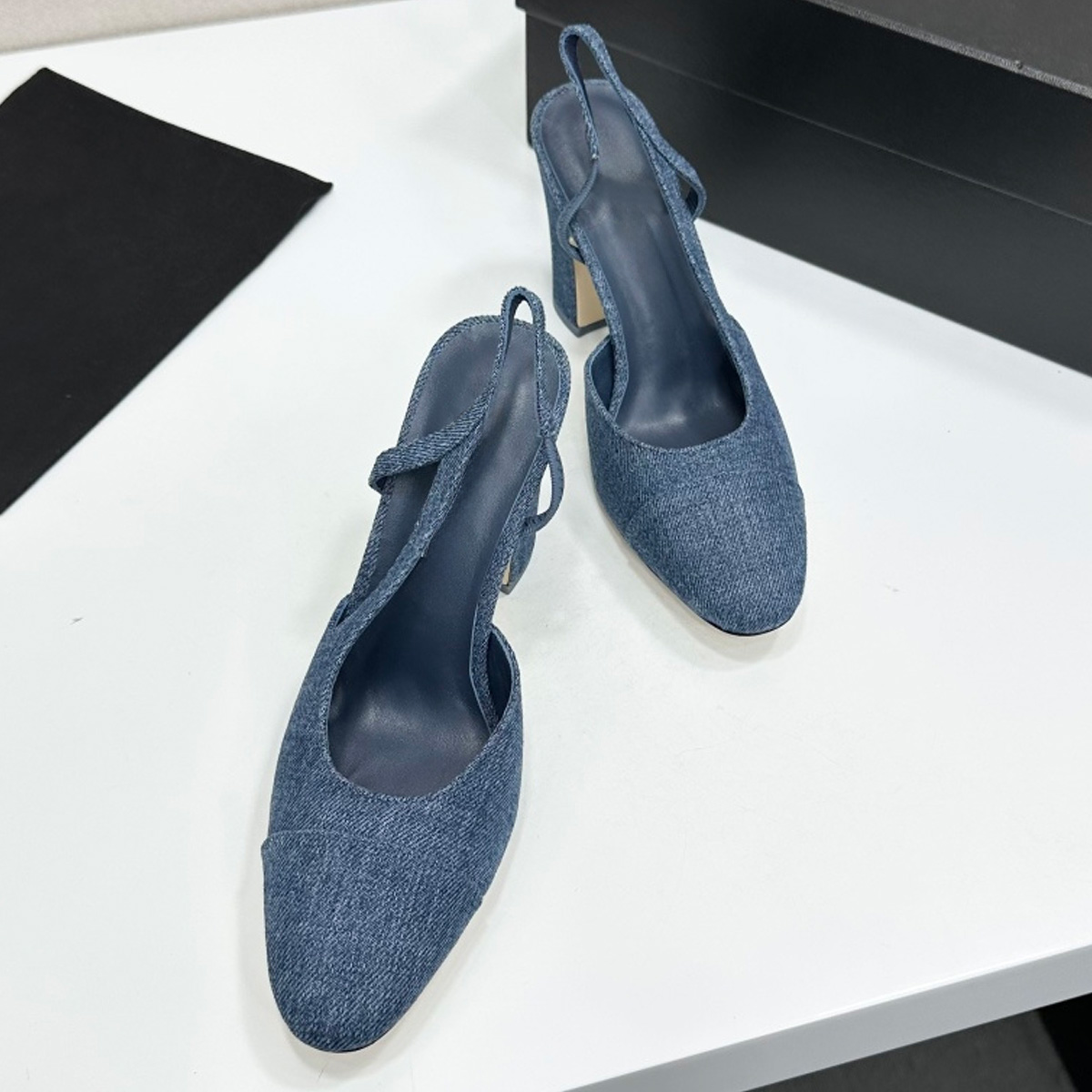 2026 Women's Two-Tone Slingbac - Square Toe Mule บทวิจารณ์และราคา