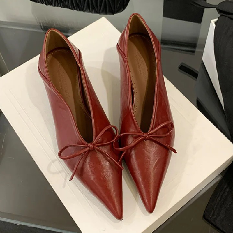 New Designer Pointed Toe Low H - Women Shoes Branded บทวิจารณ์และราคา