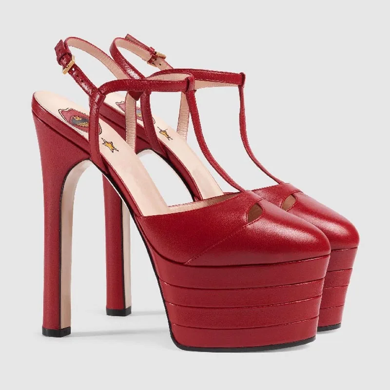 2026 Women's Round Head Sandal - Ankle Strap Heels บทวิจารณ์และราคา