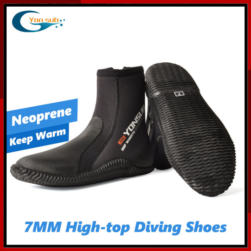 7MM Neoprene Diving Boots High - Women'S Shoes Professional บทวิจารณ์และราคา