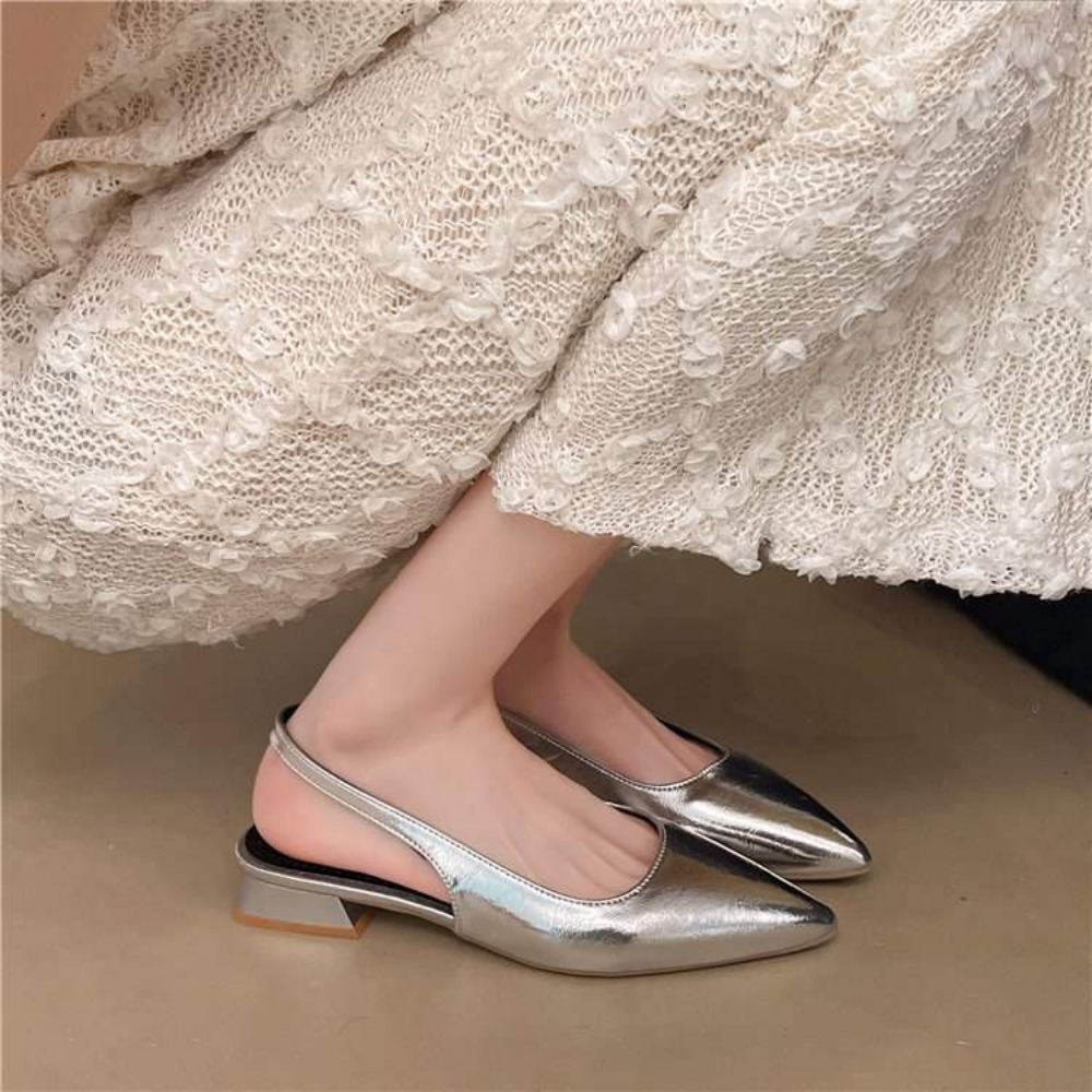 Summer New Fashion Outdoor Ver - Square Toe Mule บทวิจารณ์และราคา