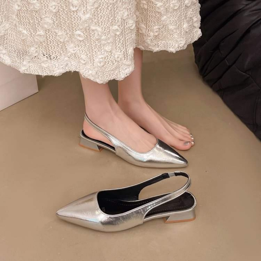 Summer New Fashion Outdoor Ver - Square Toe Mule บทวิจารณ์และราคา