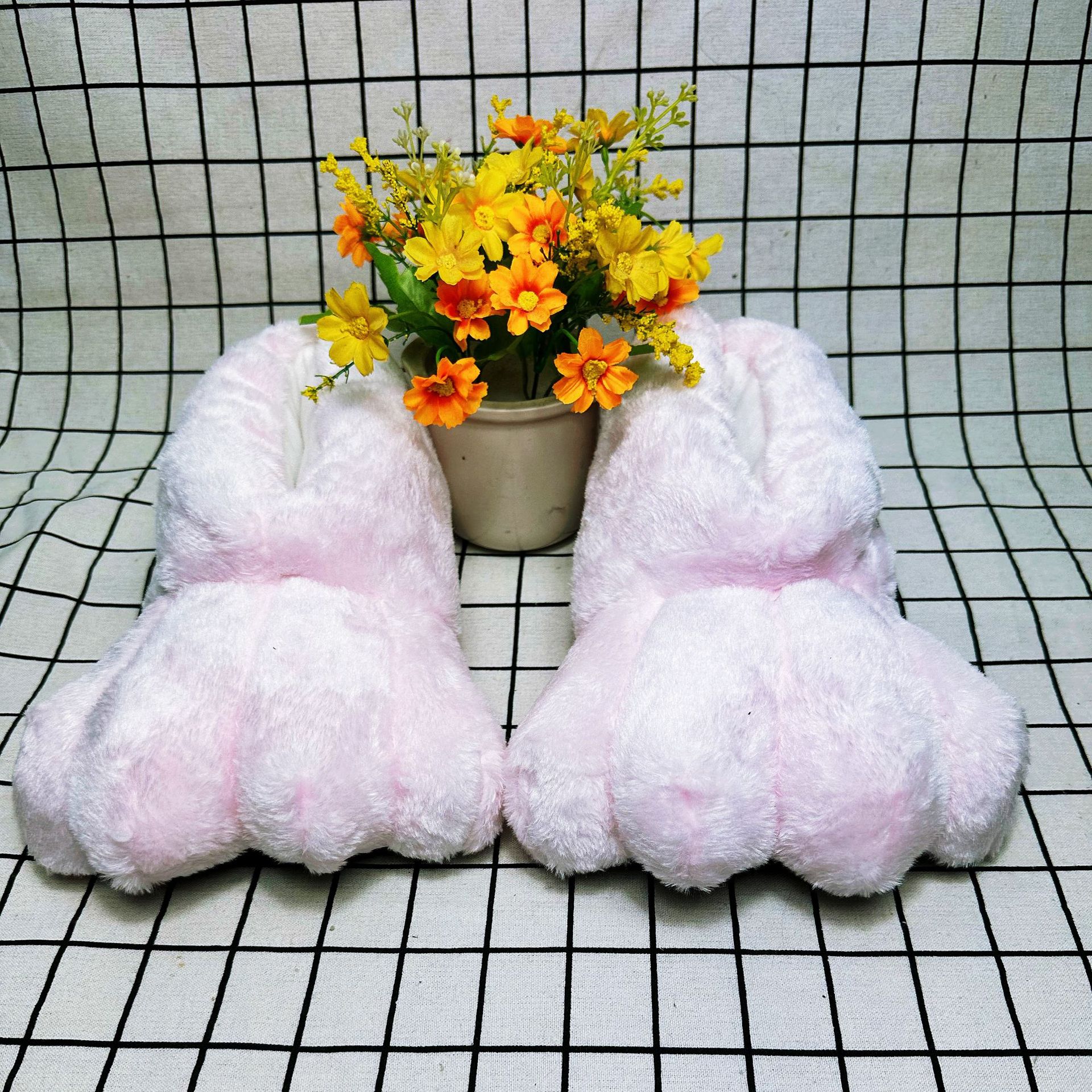 In Stock Rabbit Paw Slippers H - Women'S Shoes Size 40 In Us บทวิจารณ์และราคา