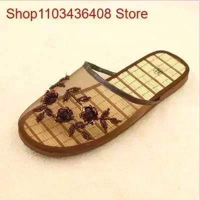 Women Stylish  Floral Slippers - Mule Slip On บทวิจารณ์และราคา