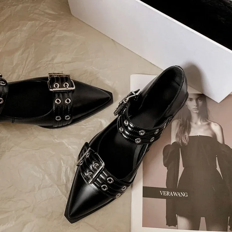 Women's Shoes Designer Luxury  - Square Toe Mule บทวิจารณ์และราคา