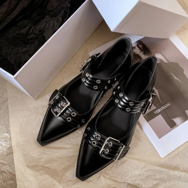 Women's Shoes Designer Luxury  - Square Toe Mule บทวิจารณ์และราคา