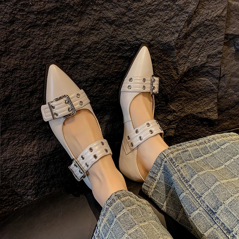 Women's Shoes Designer Luxury  - Square Toe Mule บทวิจารณ์และราคา
