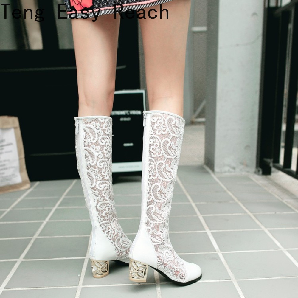 Spring Summer Boots Shoes Wome - Women'S Shoes Size 40 In Us บทวิจารณ์และราคา